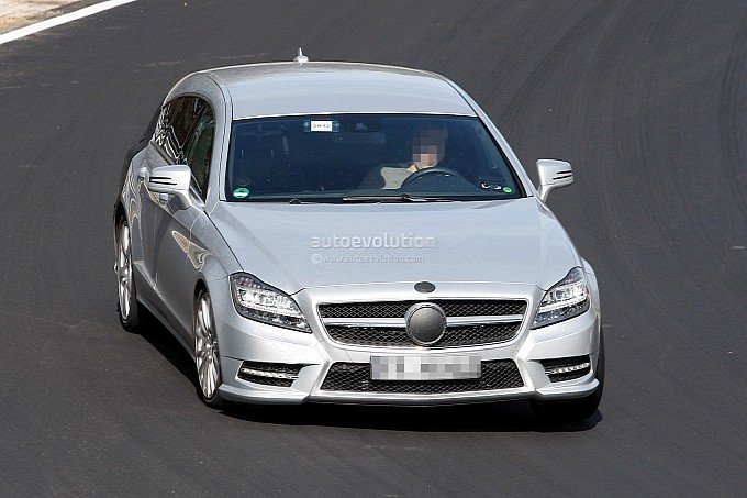Mercedes CLS 2013    Nurburgring